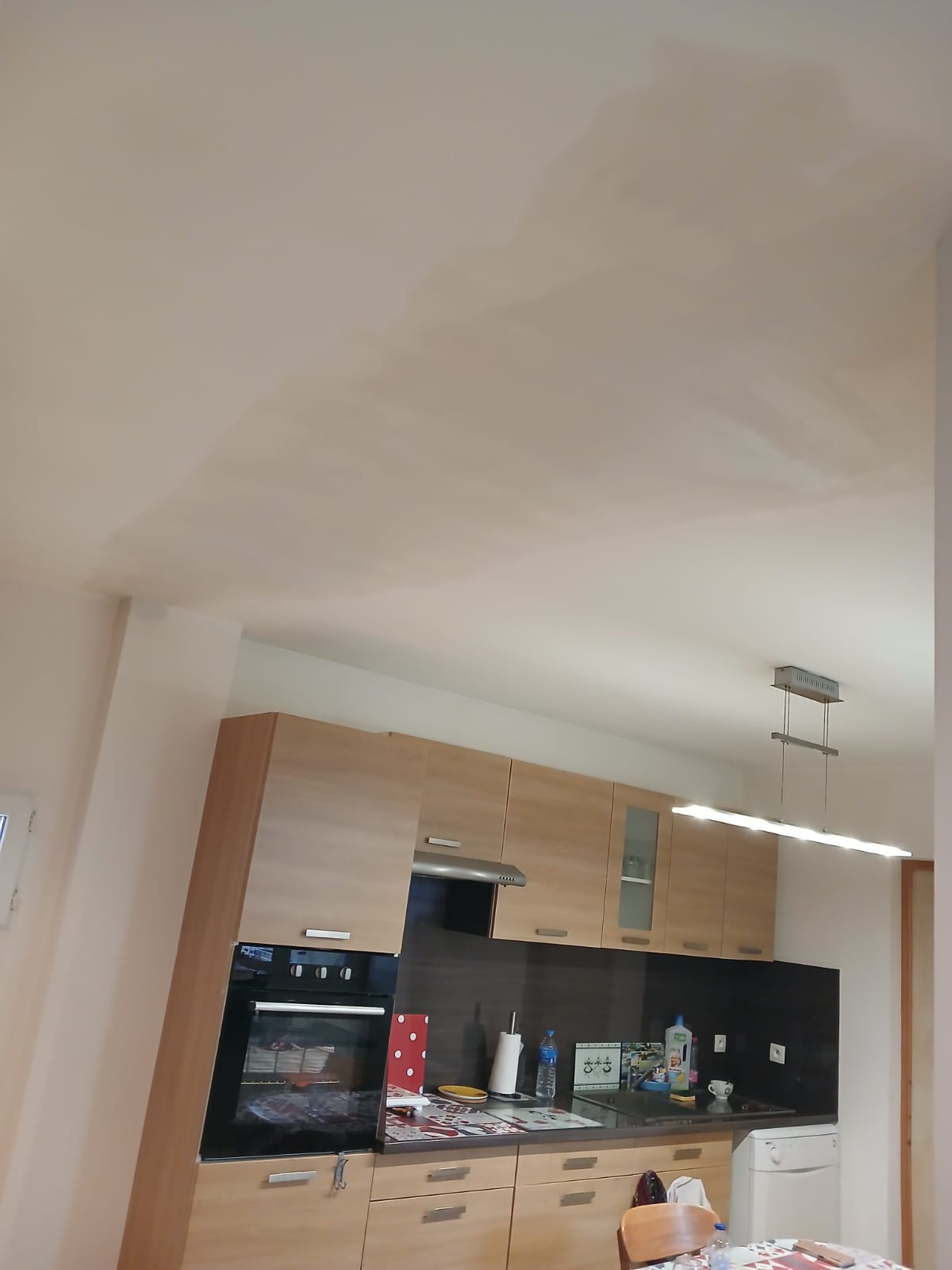 Pose 2 bandes de calicot avec enduiits Finition de couche de peinture 1 Entreprise BAUD
