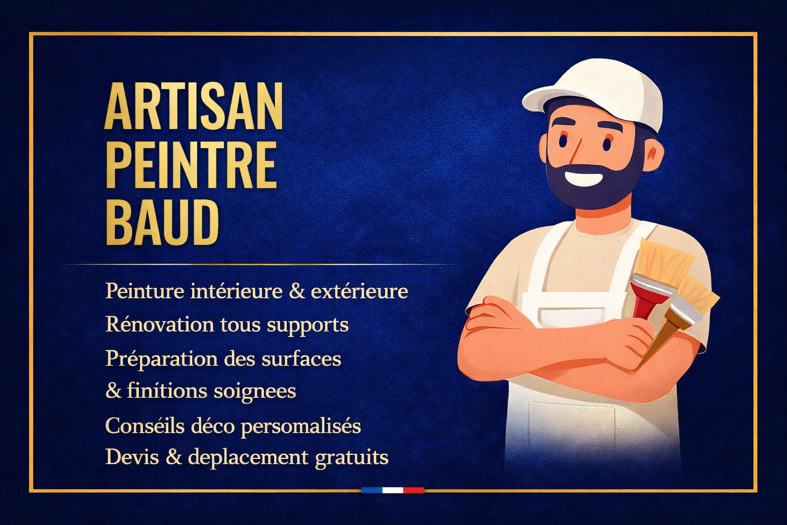 mes services ent baud peintre en batiment